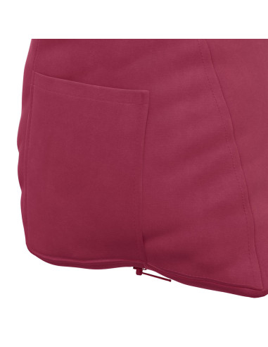 Cuscino per Schiena Rosso Vino 60 x 20 x 50 cm Tessuto in Cords