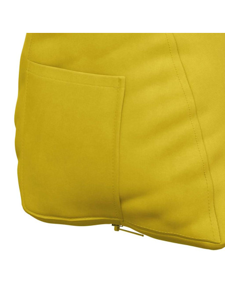Cuscino per Schiena Giallo 60 x 20 x 50 cm Tessuto in Cords