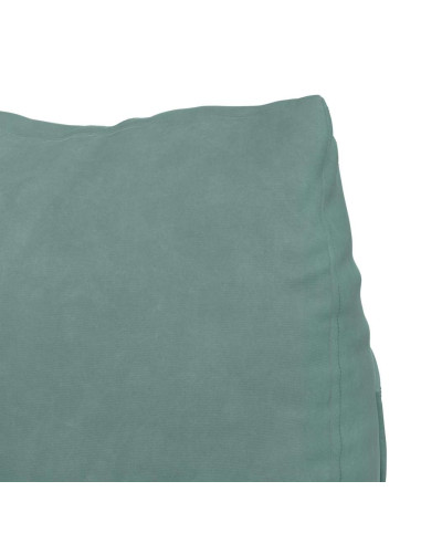 Cuscino per Schiena Verde Mare 60 x 20 x 50 cm Tessuto in Cords