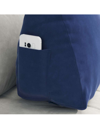 Cuscino per Schiena Blu Polizia 60 x 20 x 50 cm