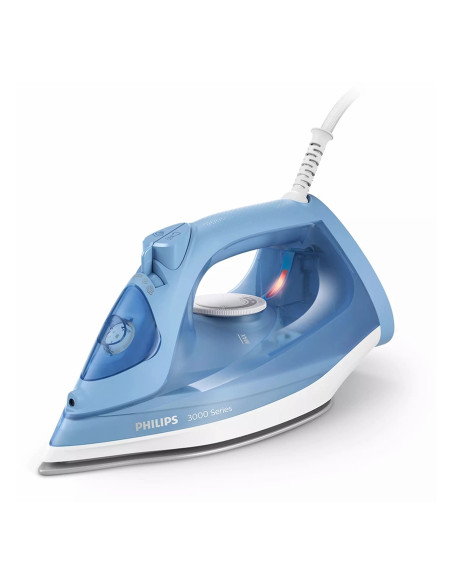 Philips 3000 series DST3020/20 ferro da stiro Ferro a vapore Piastra in Ceramica 2200 W Blu