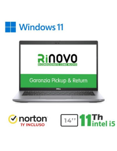 NB DELL RINOVO REFURBISHED Latitude 5420 RN42532316 14" i5-11x00 16GB SSD 256GB NO DVD W11P + NORTON
