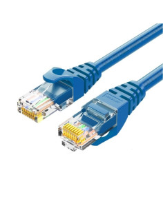Cavo LAN Hikvision PATCH CORD CAT 6 24AWG, CU,GUAINA PVC,30U blue, 2m