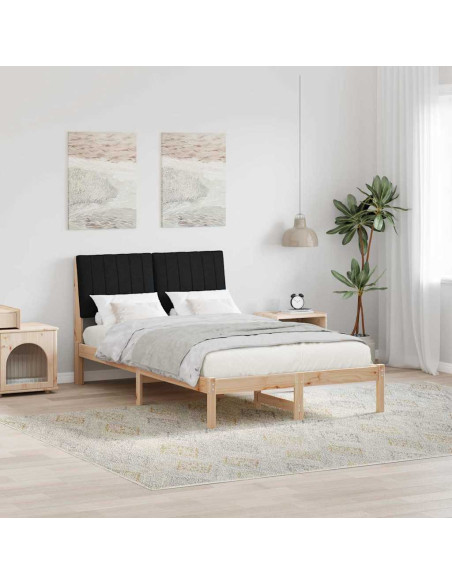 Struttura del letto Marrone 120 x 200 cm Pino massello