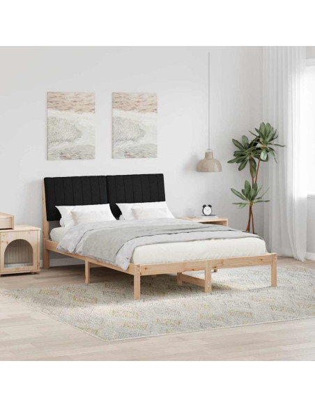 Struttura del letto Marrone 135 x 190 cm Pino massello