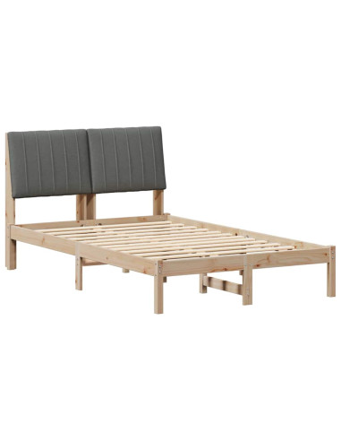 Struttura del letto Marrone 120 x 190 cm Pino massello