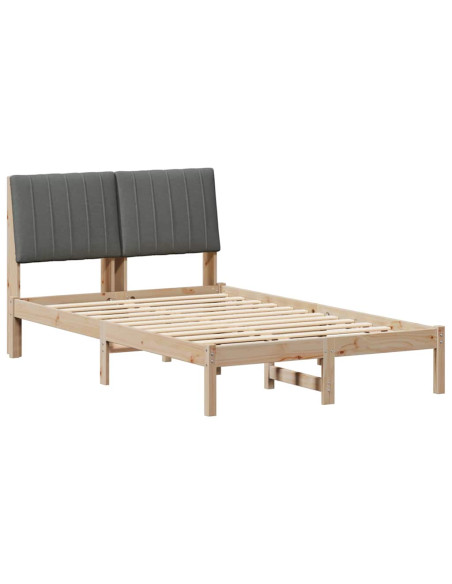Struttura del letto Marrone 120 x 190 cm Pino massello