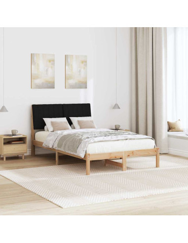 Struttura del letto Marrone 120 x 190 cm Pino massello