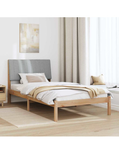 Struttura del letto Marrone 100 x 200 cm Pino massello