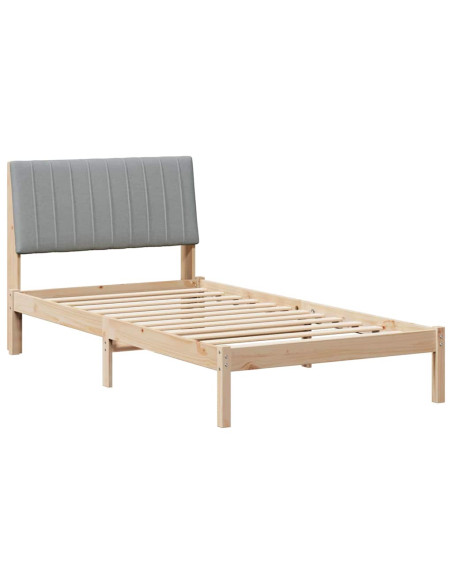 Struttura del letto Marrone 100 x 200 cm Pino massello