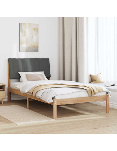 Struttura del letto Marrone 100 x 200 cm Pino massello