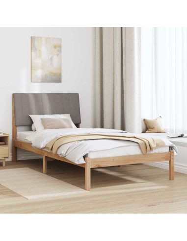 Struttura del letto Marrone 100 x 200 cm Pino massello