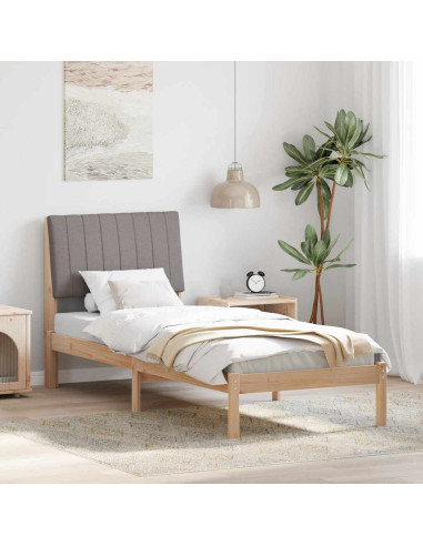 Struttura del letto Marrone 80 x 200 cm Pino massello