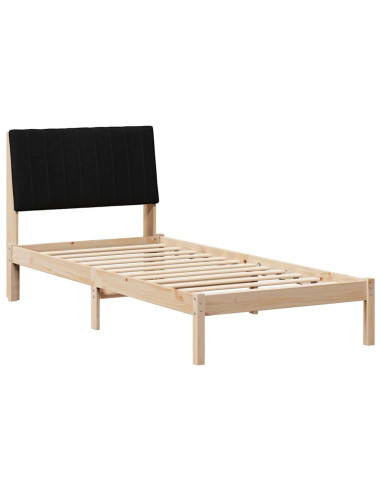 Struttura del letto Marrone 90 x 190 cm Pino massello