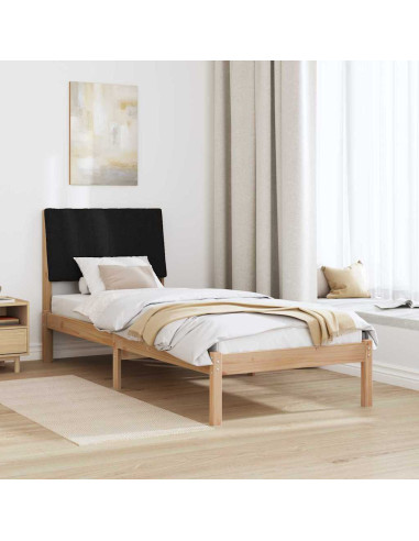 Struttura del letto Marrone 75 x 190 cm Pino massello