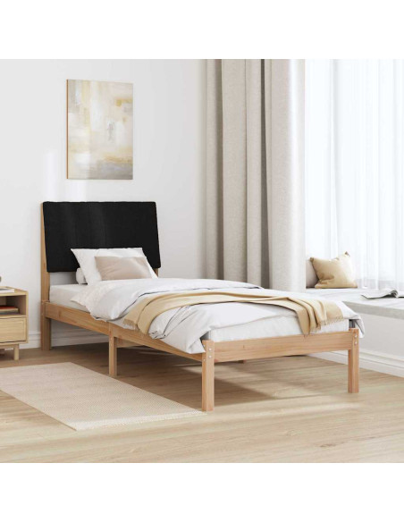 Struttura del letto Marrone 75 x 190 cm Pino massello
