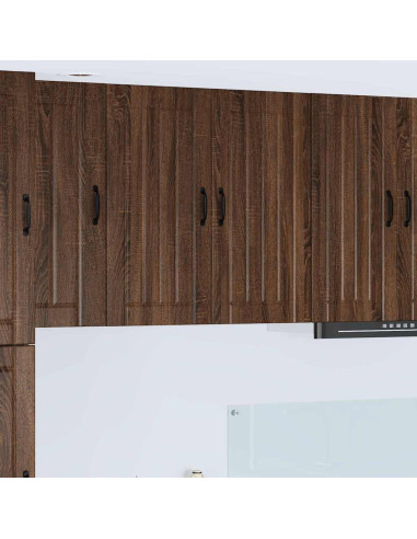 Pensile cucina Rovere Marrone 80 x 31 x 80 cm Legno multistrato