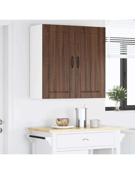 Pensile cucina Rovere Marrone 80 x 31 x 80 cm Legno multistrato