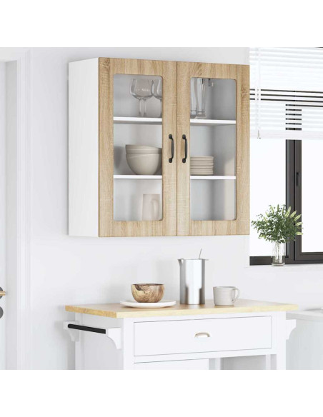 Pensile cucina Rovere Sonoma 80 x 31 x 80 cm Legno multistrato
