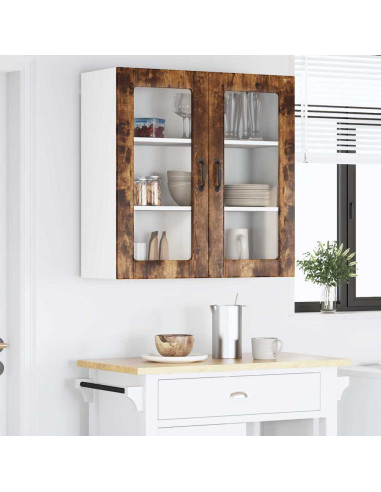 Pensile cucina Rovere fumé 80 x 31 x 80 cm Legno multistrato