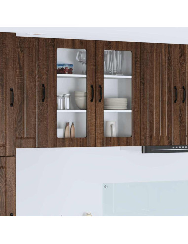 Pensile cucina Rovere Marrone 80 x 31 x 80 cm Legno multistrato