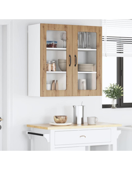 Pensile cucina Rovere artigianale 80 x 31 x 80 cm