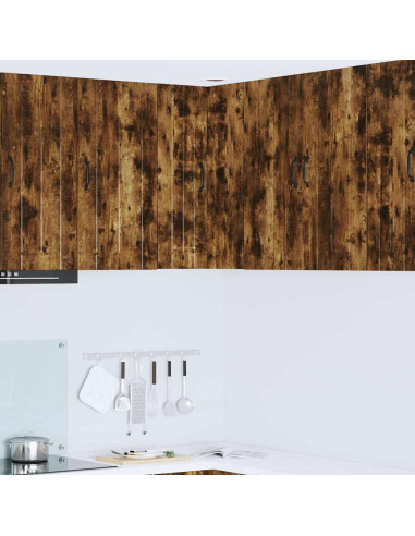 Pensile cucina Rovere fumé 57 x 57 x 80 cm Legno multistrato