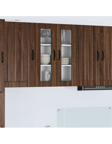 Pensile cucina Rovere Marrone 60 x 31 x 80 cm Legno multistrato
