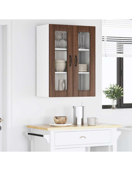 Pensile cucina Rovere Marrone 60 x 31 x 80 cm Legno multistrato