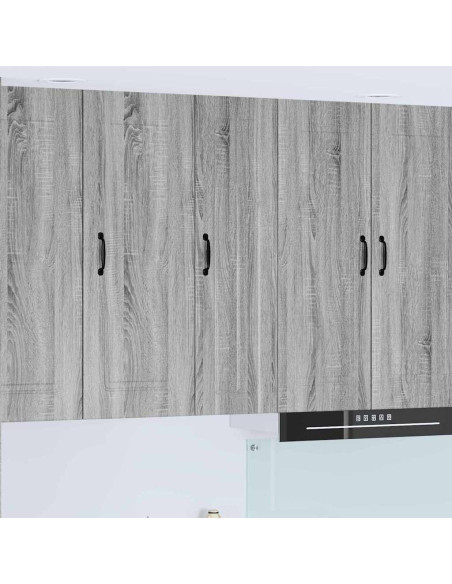 Pensile cucina Grigio Sonoma 30 x 31 x 100 cm Legno multistrato