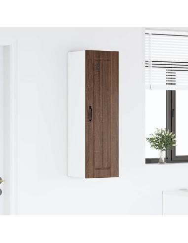 Pensile cucina con lo scaffale Rovere Marrone 30 x 31 x 100 cm