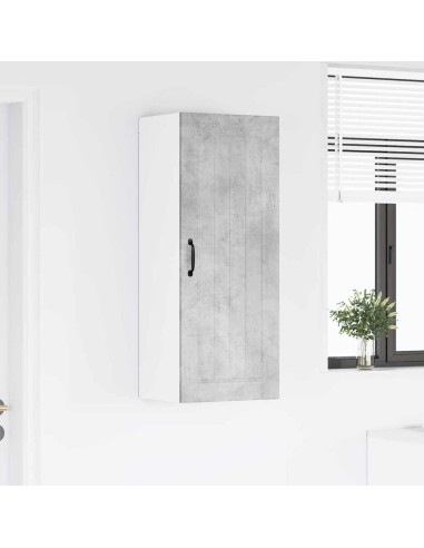 Pensile cucina con lo scaffale Grigio cemento 40 x 31 x 100 cm