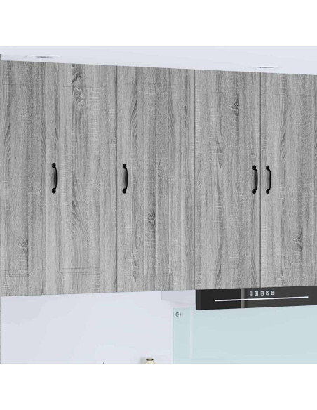 Pensile cucina Grigio Sonoma 40 x 31 x 100 cm Legno multistrato