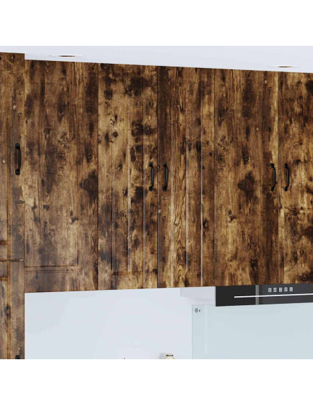 Pensile cucina Rovere fumé 60 x 31 x 100 cm Legno multistrato