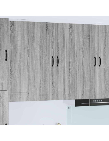 Pensile cucina Grigio Sonoma 60 x 31 x 100 cm Legno multistrato