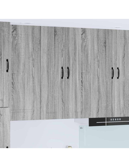 Pensile cucina Grigio Sonoma 60 x 31 x 100 cm Legno multistrato