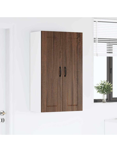 Pensile cucina con lo scaffale Rovere Marrone 60 x 31 x 100 cm