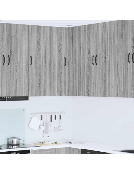 Pensile cucina Grigio Sonoma 57 x 57 x 100 cm Legno multistrato