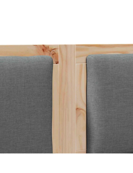 Testiera Altro Marrone 200 cm Legno di pino massello