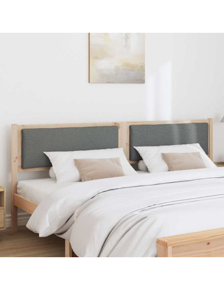 Testiera Altro Marrone 200 cm Legno di pino massello