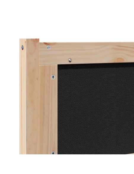 Testiera Altro Marrone 200 cm Legno di pino massello