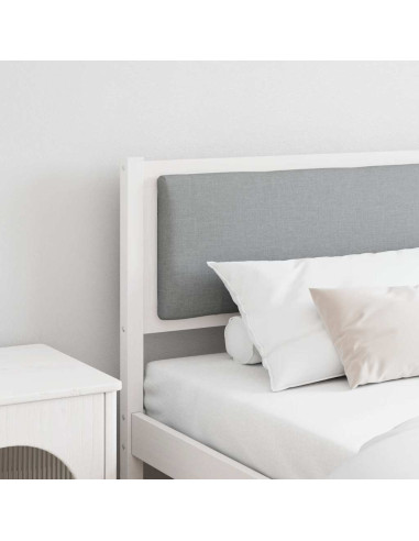 Testiera Altro Bianco 200 cm Legno di pino massello