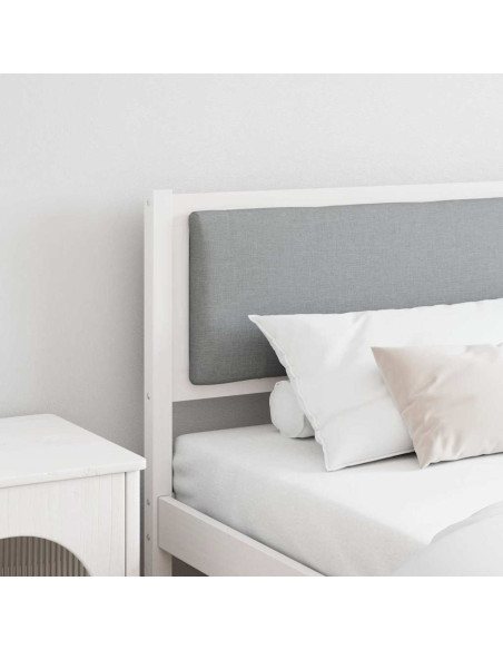 Testiera Altro Bianco 200 cm Legno di pino massello