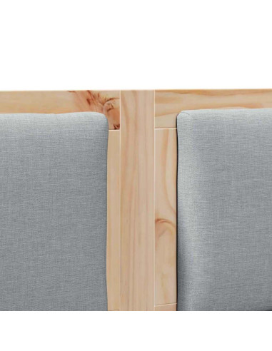 Testiera Altro Marrone 180 cm Legno di pino massello