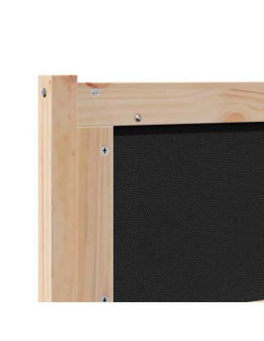 Testiera Altro Marrone 180 cm Legno di pino massello