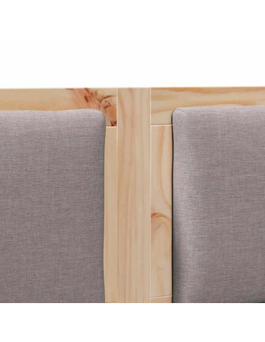 Testiera Altro Marrone 180 cm Legno di pino massello