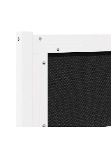 Testiera Altro Bianco 180 cm Legno di pino massello