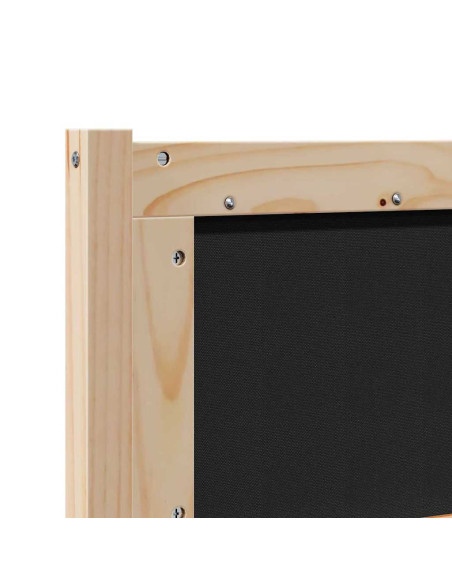 Testiera Altro Marrone 160 cm Legno di pino massello