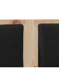 Testiera Altro Marrone 120 cm Legno di pino massello 2