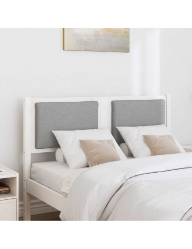 Testiera Altro Bianco 120 cm Legno di pino massello